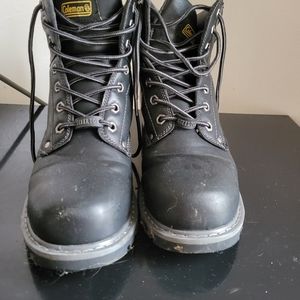 Coleman steel toe workwear boots